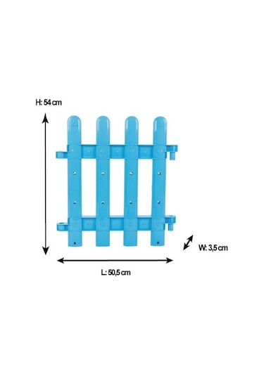 Pilsan Multi Çit Oyun Alanı 8 Parça 06223