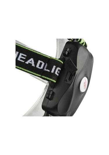 Novahub Xm-l2 T6 Cob 10.000lm Mikro Usb Şarj Kafa Lambası Taşınabilir Fener Far Option C Çok Renkli Işıklı Fener Çok Renkli