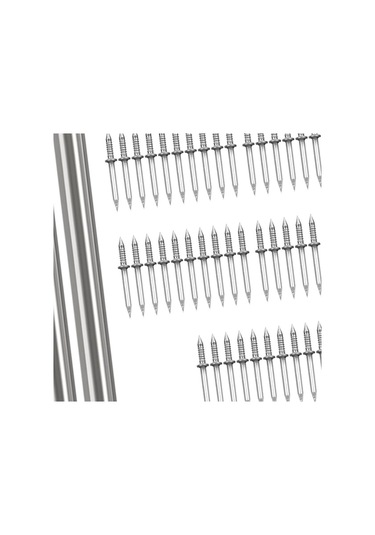 Flybuy Süper Kullanışlı Suntek Süpürgelik İplik Çivisi 200-adet