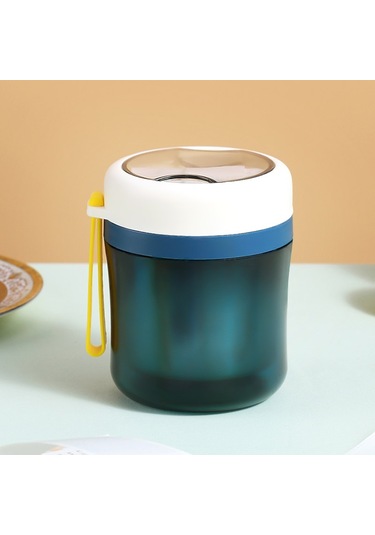 Vagonlife Xc-542 450ml Lacivert Çelik Saklama Kabı