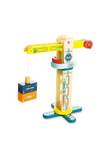 Vilac - Vilacity Mıknatıslı Mini Vinç