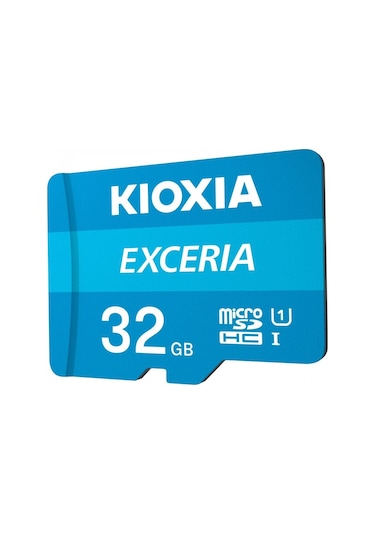Kioxia Exceria LMEX1L032GG2 32 GB MicroSDHC UHS-I Class 10 Hafıza Kartı + Adaptör