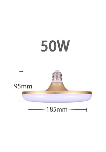 Led Ampul E27 Led Lamba 220 V Ufo Elektrik Ampulü 15/20/30/40/50 W Süper Parlak Garaj Işığı Ev Aydınlatma İçin Masa Lambaları Mutfak 50w
