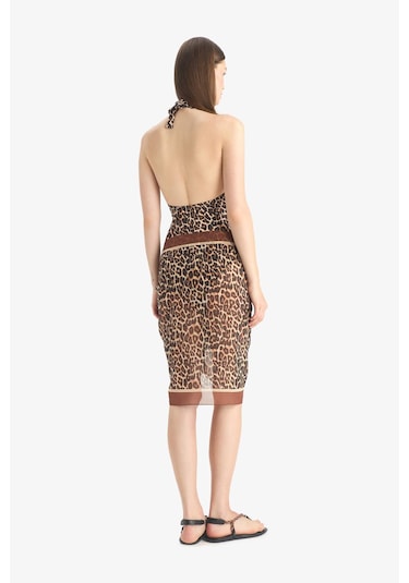 Defacto Regular Fit Leopar Desenli Şifon Pareo-fall İn Love E8218ax25hsbn563 Kahve Kahverengi Defacto Regular Fit Leopar Desenli Şifon Pareo-fall İn Love E8218ax25hsbn563 Kahve Kahverengi
