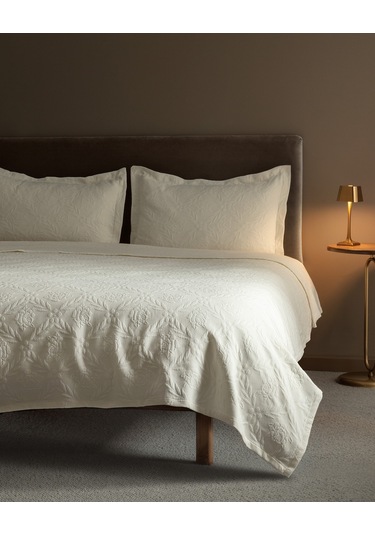 Madame Coco Floralies Çift Kişilik Yatak Örtüsü Yo0000000031çift Kişilik-beyaz Beyaz