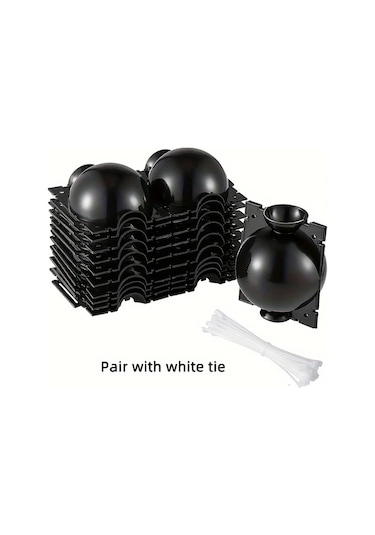 Willowhaven 10 Adet Büyük Siyah Kök Kutusu 20 Bağ Teli Seti Bahçe Çoğaltma Ve Aşılama