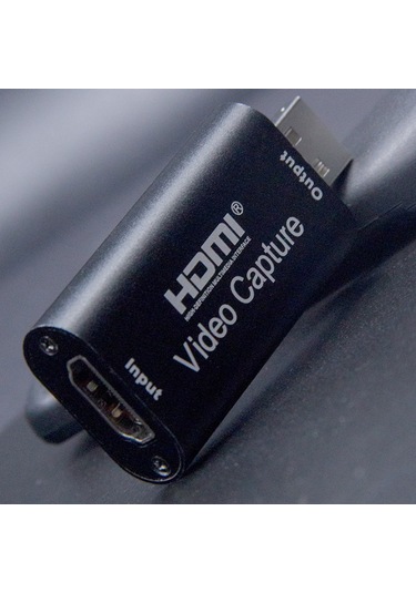 Ruicoo Dm-hf200 Usb 2.0 Ses Ve Görüntü Yakalama Kartı - 4k Destekli, Obs Ve Canlı Yayın Uyumlu