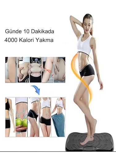 Reidan Pqcfm02 3d Titreşimli Egzersiz Cihazı Yüksek Hız Basen Aleti Siyah