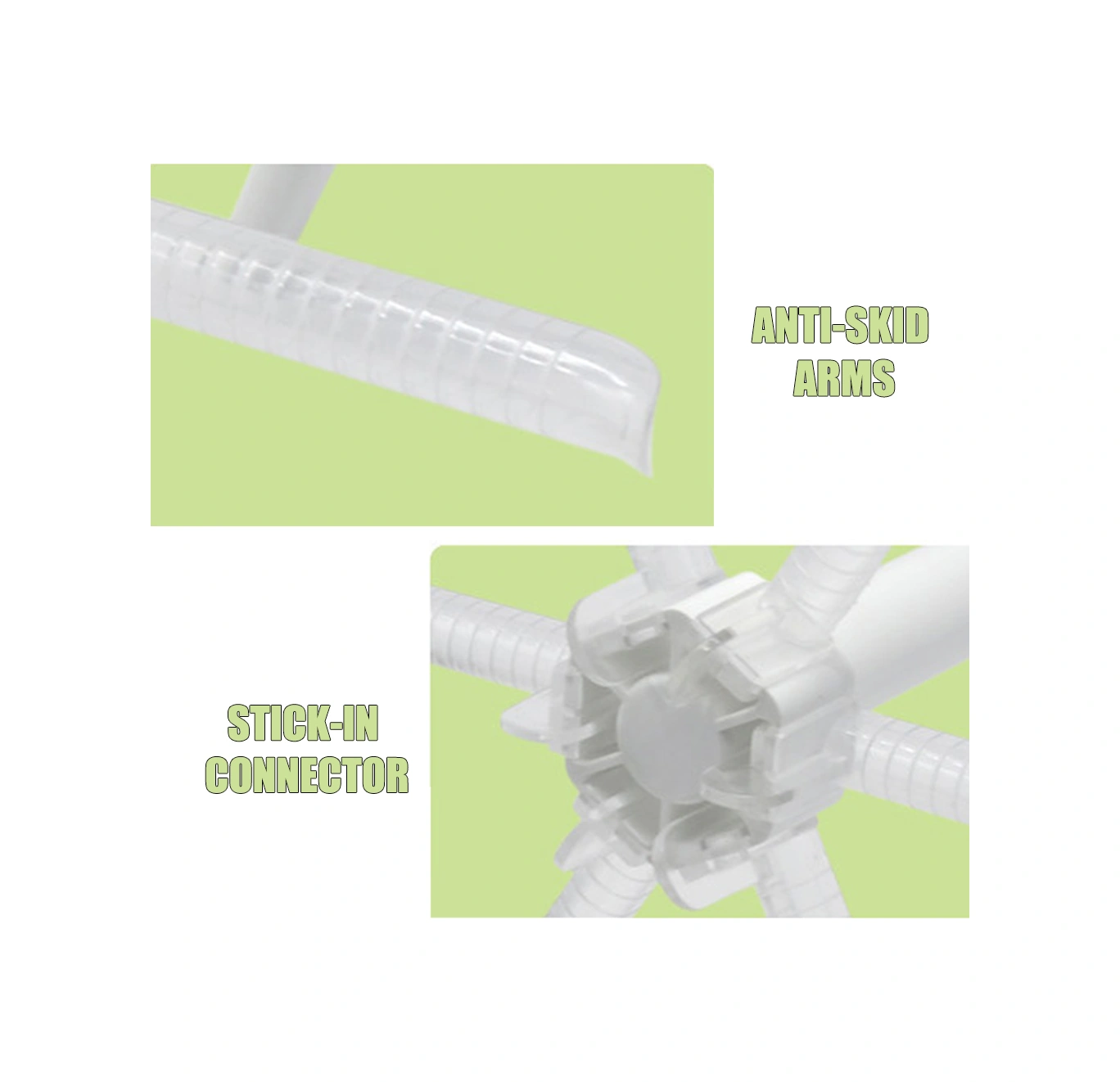 Youtek Ev İçi Ham Makarna Kurutma Rakası - 6 Kaymazsız Kollü, Kompakt Tasarım, Yemek Safe Malzeme İle Hızlı Kurutma Diğer