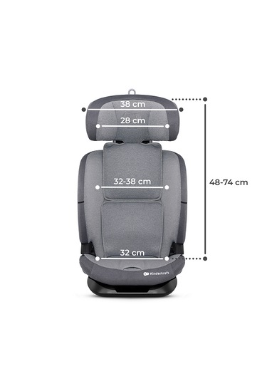Kinderkraft Oneto3 İ-size Çocuk Oto Koltuğu 76 150 CM