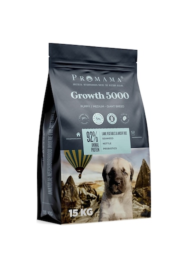 Promama Growth 5000 Eklem Destekli Yavru Köpek Maması 15 KG