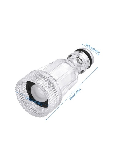 Ximistore9 Temizleyici Ve Araba Yıkama Makineleri Su Girişi İçin 5 Adet 6" Dahili İplikli Şeffaf Mühendislik Plastik Filtre Elemanı