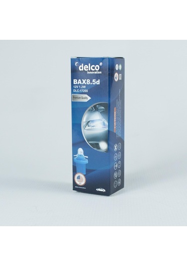 Delco U.s.a Bax8.5d 1.2w Duylu Gösterge Ampulü 12 Volt 10 Adet