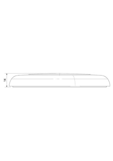 Sanel Lamba Spot Yüzey Montaj 12 Volt 24 Ledli Kırmızı Stcs12r24
