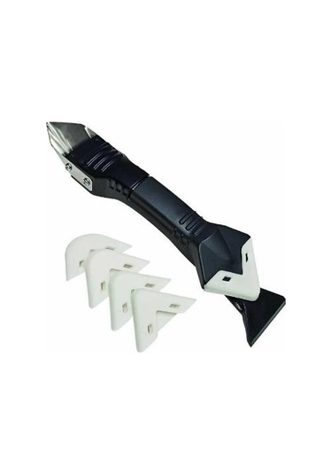 Derz Kazıyıcı Fayans Derz Dolgu Kazıma Aparatı Ve Uygulayıcı 5 Parça Silikon Çekme Uygulama