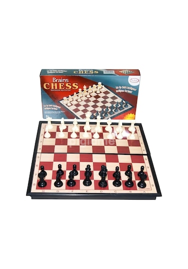 Klasik Katlanır Manyetik Satranç Takımı Okullar Seyahat İçin Satranç Takımı 2'li Dama Satranç Seti 2