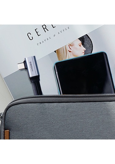 Konesam Type-c Çevirici Hub: Usb 3.0 + 2x Usb 2.0, 4-üç-1 Bölücü, Telefon/laptop/ipad Uyumlu, Alüminyum-abs, Gri