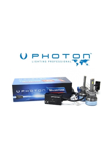 H7 Led Xenon Photon Mılestone Black Katana Oto Ampulü H7