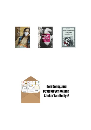 Hakka Sığındık + Şıpsevdi Günümüz Türkçesiyle + Tebessüm-i Elem + Okuma Sticker'ları