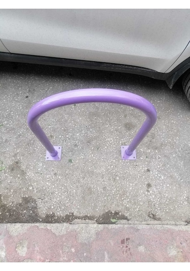 Bisiklet Park Demri Bisiklet Park Yeri Metal 1 Adet Mor