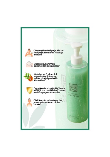 Cosmetex Roland Cha No Sui Matcha Yüz Temizleme Sabunu 100 G