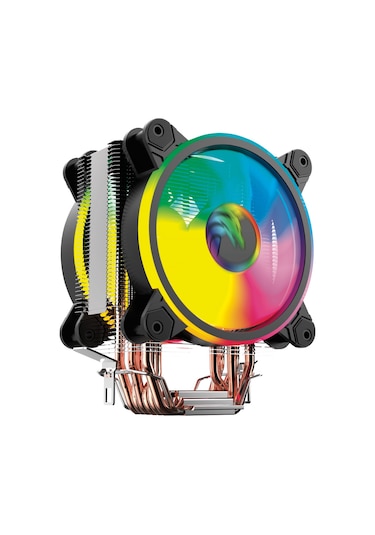 Gametech Hd6.2 Rgb 6 Bakır Boru Kule Tipi Amd Intel İşlemci Fanı