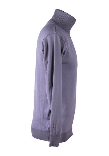 Trender Tam Balıkçı Gri Erkek Kazak Ysn03 Gri