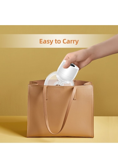 Qingmipy Elektrikli Göğüs Pompası - 3 Mod, 9 Emiş Seviyesi, 240ml Süt Toplayıcı, Taşınabilir Ve Sessiz