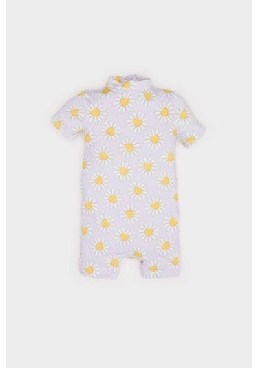 Defacto Kız Bebek Çiçek Desenli Mayo C0797a525smpr33
