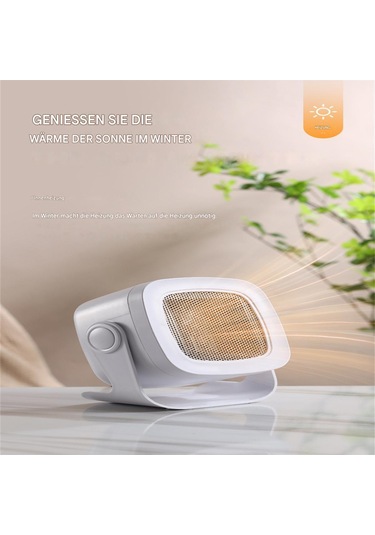 Kapalı Alanlar İçin Kompakt Tasarım Elektrikli Isıtıcı, Ayarlanabilir Hava Akışı Ve Sessiz Çalışma Özelliğine Sahip Hızlı Isınan Taşınabilir Mini Elemanlı Isıtıcı, Yüksek