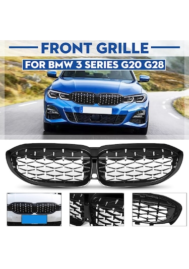 Bmw 3 Serisi G20 Ön Panjur Böbrek Diamond Model Oem