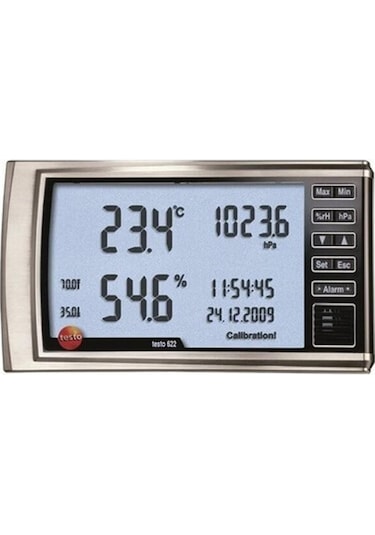 Testo 622 Nem Sıcaklık Ve Basınç Ölçer Alarmlı -44962