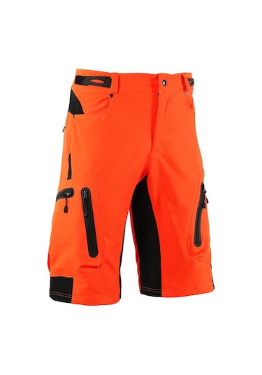 Arsuxeo Baggy Şort Bisiklet Bisiklet Pantolon Nefes Xl Turuncu