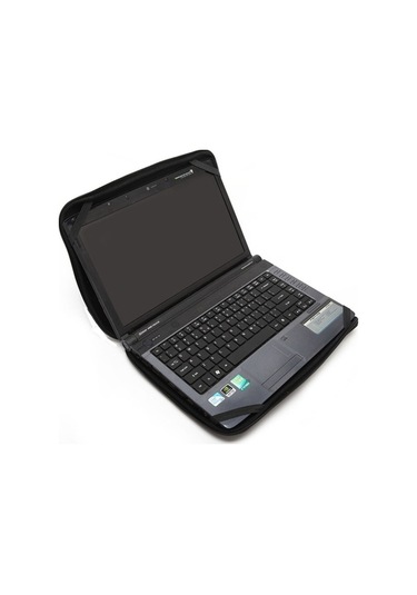 Ebitda A03 13 İnç Neopren Dizüstü Bilgisayar Kılıfı Çantası - Tablet Ve Evrak Taşıma - Siyah Siyah Siyah