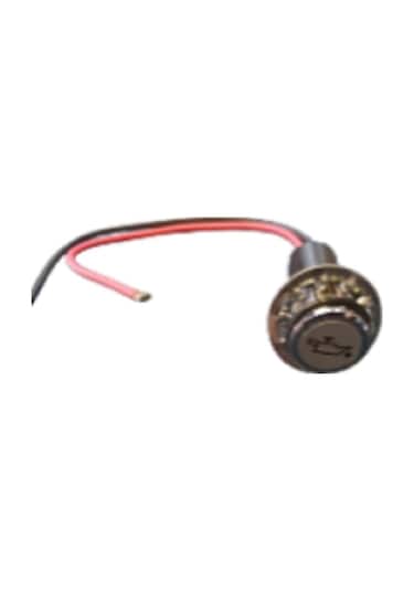 Tekne Sigorta Paneli Yağ Ikaz Lambası. 12V. Delik 14Mm