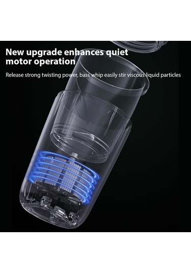 Novahub 350ml Otomatik Karıştırmalı Termos - Şarj Edilebilir, Ipx6 Su Geçirmez Pembe Pembe