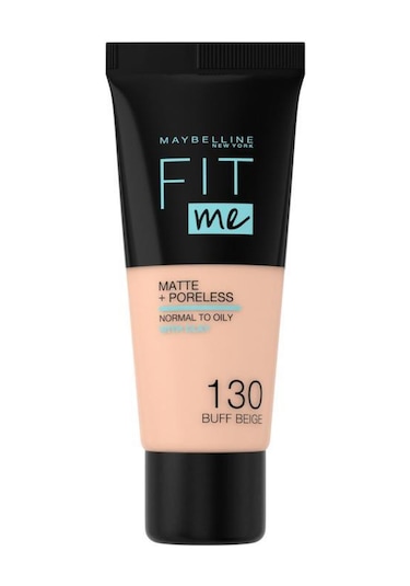 Maybelline New York Fit Me Matte+Poreless Fondöten No:130 Buff Beige 30 ML