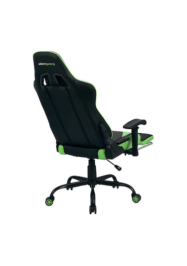 Adore Gaming Combo Profesyonel Oyuncu Ve Çalışma Koltuğu-siyah-yeşil 71x130-139,5x58 Cm Gxyxd