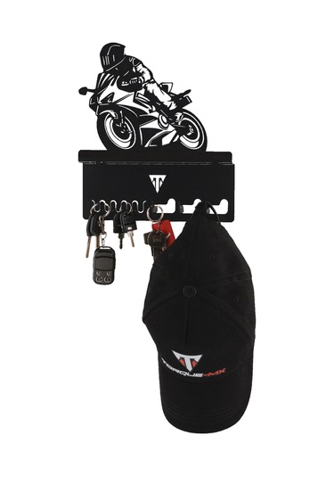 Torque-mx Metal Dekoratif Anahtar Askısı Ea21 Siyah