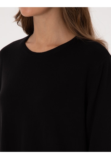 Pierre Cardin Kadın Siyah Kazak /triko 50316393-vr046 Siyah