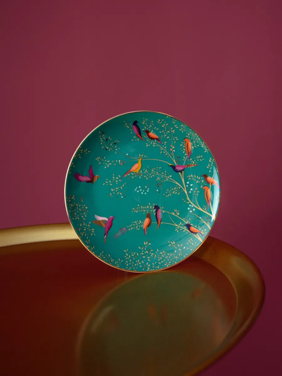 Lefard Golden Birds Meze Tabağı 20 Cm Porsel 335620044 Turkuaz