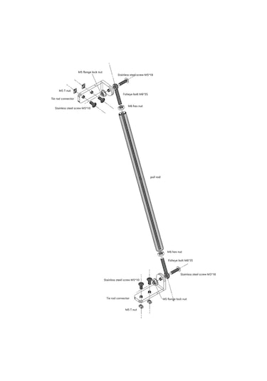 Monyee Ender-3 Serisi İçin Alüminyum Çekme Çubuğu Seti - 3d Yazıcı Parçası, Ender-3s/pro Uyumlu