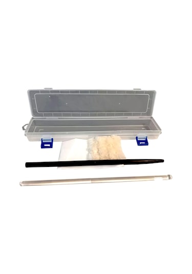 Ece Ebonit Ve Cam Çubuk Seti Özel Plastik Saklama Kutusunda