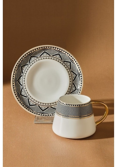 Karaca  Globe 6 Kişilik Kahve Fincanı Takımı 80 ml