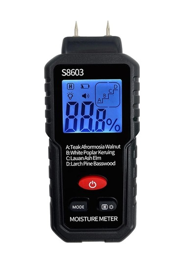 Trendooze Homyl Ahşap Nem Ölçer Higrometre 2 Pimli 4 Modlu Cihazı