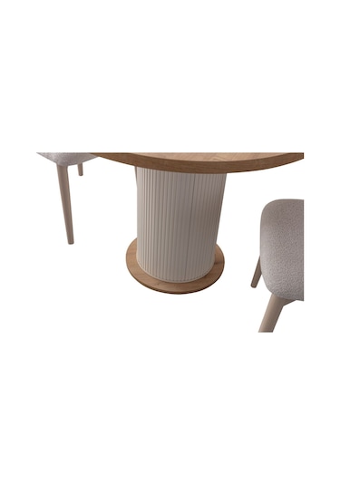 Montana Yemek Masası Takımı 2 Kişilik Takım Bej