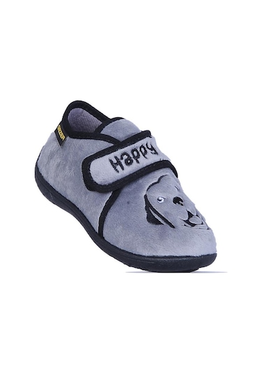 Gezer 03426 Erkek Çocuk Panduf Ayakkabı Gri