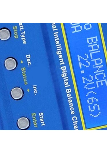 Suntek Imax B6 Rc Pil Mavi Için Profesyonel Lipo Denge Şarj