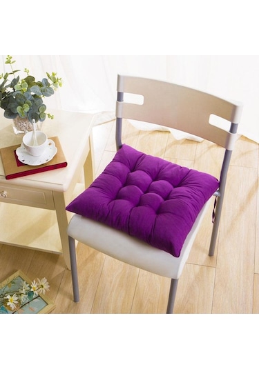 Kare Sandalye Minderi Minderi 40x40cm Av Mor