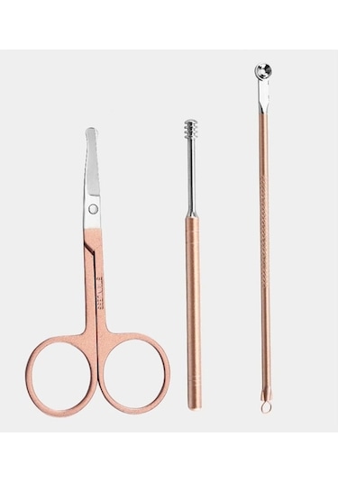 Cloody Çantalı Paslanmaz Çelik Manikür Pedikür Seti 18'li